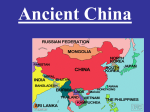 Ancient China Powerpoint - PRA Classical Academy for