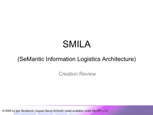 SMILA: SeMantic Information Logistics Architecture