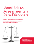 Benefit-Risk Assessments in Rare Disorders