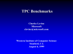 TPC Benchmarks