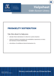 Probability Distributions