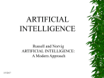 Part I Artificial Intelligence