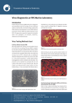 Virus Diagnostics at FRS Marine Laboratory