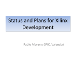 Status and plans for Xilinx development