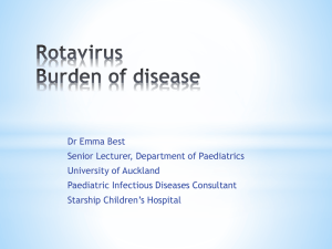 Rotavirus - Immunisation Advisory Centre