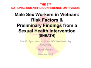THE 6 TH NATIONAL SCIENTIFIC CONFERENCE ON HIV/AIDS