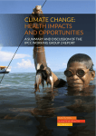 climate change: health impacts and opportunities