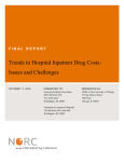 Trends in Hospital Inpatient Drug Costs: Issues and Challenges