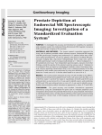 Prostate Depiction at Endorectal MR Spectroscopic Imaging