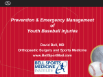 Baseball Injuries 2012