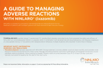 a guide to managing adverse reactions - NINLARO