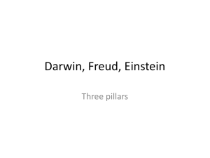 Darwin, Freud, Einstein
