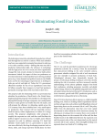 Proposal 5: Eliminating Fossil Fuel Subsidies