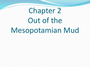 Chapter 2 Out of the Mesopotamian Mud
