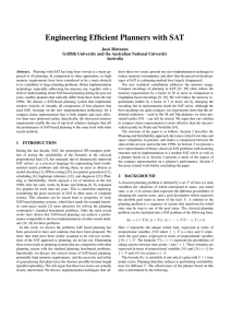 Engineering Efficient Planners with SAT