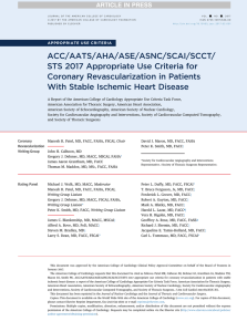 ACC/AATS/AHA/ASE/ASNC/SCAI/SCCT/STS 2017 Appropriate Use