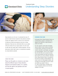 Understanding Sleep Disorders