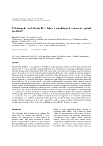 Portz and Tyus 2004 - Wildlife Ecology and Conservation