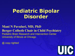 Bipolar Disorder - American Academy of Child and Adolescent Psychiatry