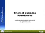 Internet Business Foundations Powerpoint