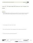Geometry Module 2, Topic C, Lesson 15: Student