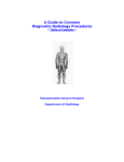 A Guide to Common Diagnostic Radiology Procedures