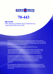 Microsoft 70-443