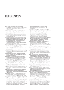 References and Index - UN