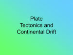 Plate Tectonics and Continental Drift