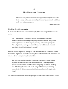 6 The Uncreated Universe - Mukto-mona