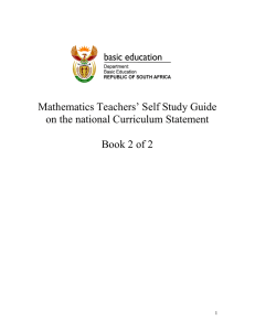 Mathematics (Guide Book 1)