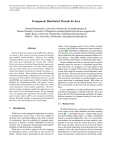 Transparent Distributed Threads for Java