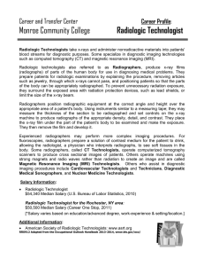 Radiologic Technologist - Monroe Community College