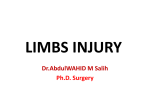 War Surgery: Limbs Injury – Dr. Abdulwahid