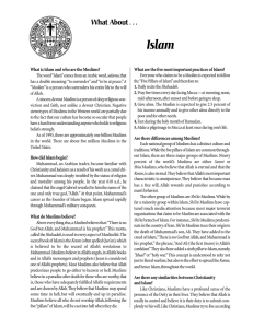 What About Islam? - Steadfast Lutherans