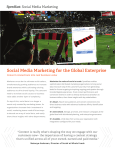Social Media Marketing for the Global Enterprise