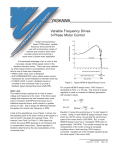 Variable Frequency Drives 3-Phase Motor Control