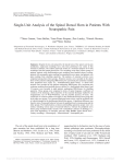 Single-Unit Analysis of the Spinal Dorsal Horn in Patients With