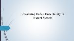 Reasoning Under Uncertainty in Expert System