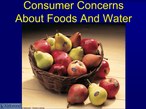 Consumer Concerns