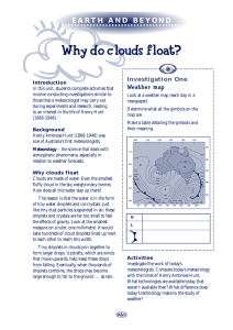 Why do clouds float? - AIPS - Australian Institute of Policy and