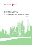 Code for Environmental Sustainability of Buildings 3rd Edition