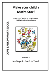 maths booklet for parents ks2 2014