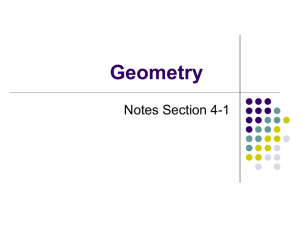 Notes Section 4-1