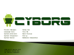 Team 2 - Cyborg: Android Programming