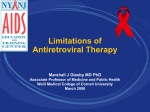 Limitations of Antiretroviral Therapy