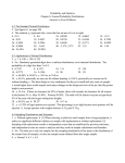 Probability and Statistics Chapter 6: Normal Probability Distributions