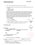 Biology EOC Review Sheet 1 Supernavage 2012