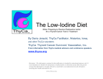 Low Iodine Diet Slides