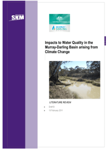 Impacts to Water Quality in the Murray